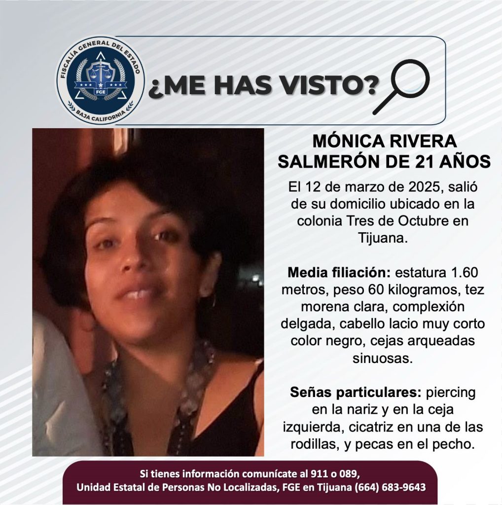 Pesquisa de Mónica Rivera Salmerón de 21 años de edad