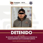 Detiene la Policía Municipal de Tijuana a generador de violencia en patrullaje preventivo
