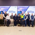 Constata alcaldesa Claudia Agatón construcción de la terminal de licuefacción de gas natural ECA LNG