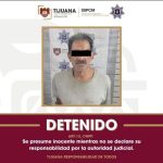 Atiende la Policía Municipal de Tijuana reporte de persona sin vida en vía pública; detienen a presunto responsable