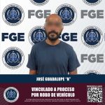 Obtiene la FGE vinculación a proceso para imputado por robo equiparado de vehículo de motor