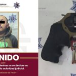 Detiene Policía Municipal a elemento de la Policía Comercial por portación de arma de fuego