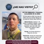 Pesquisa de Víctor Emmanuel Figueroa Alejandre de 20 años de edad