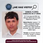 Pesquisa de Samuel Flores Camacho de 27 años de edad