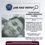 Pesquisa de Julián Azahel Ramírez Hernández de 16 años de edad