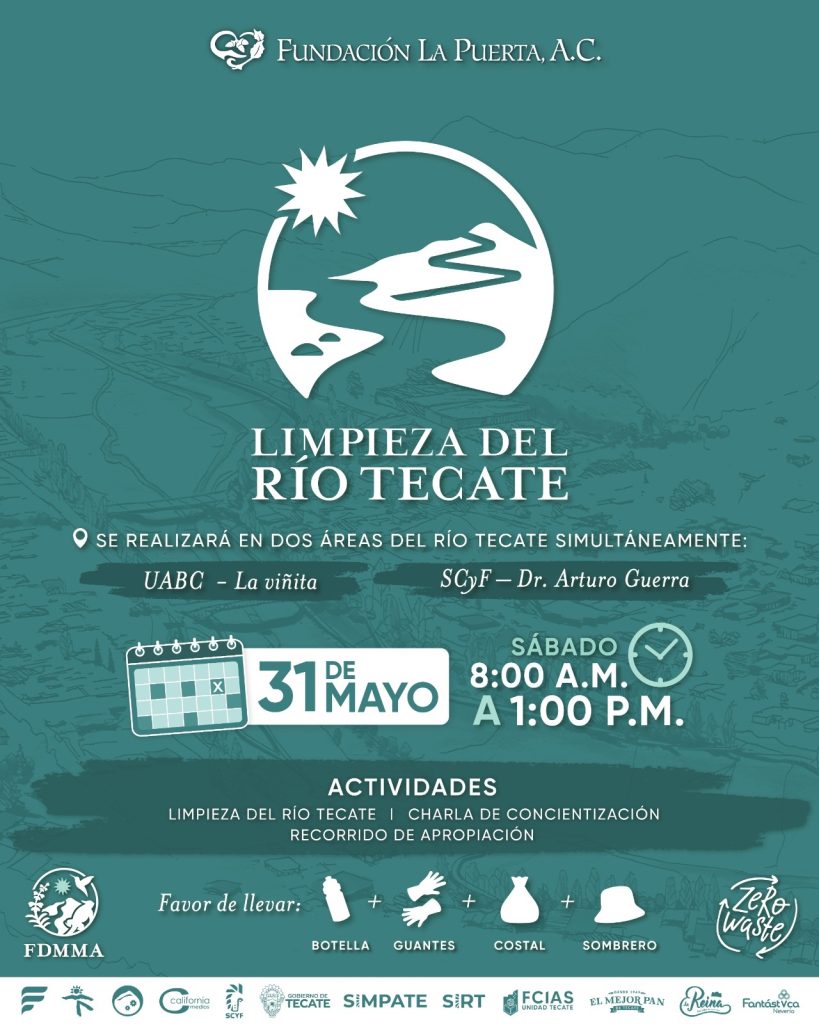 Invitan a actividades ambientales y comunitarias de Fundación La Puerta