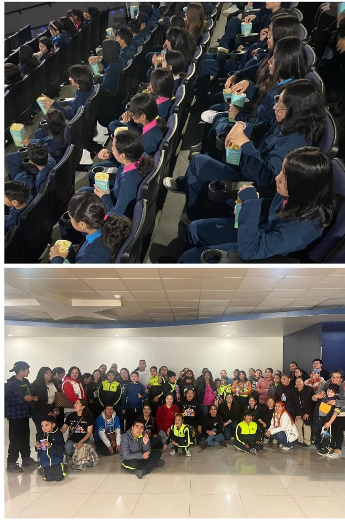 Más de 1200 niños disfrutaron de la función cinematográfica “El día que Explotó la Tierra de Looney Tunes”, en BC
