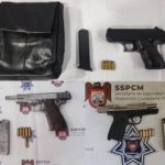 Captura Policía Municipal a tres personas armadas