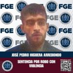 FGE logra sentencia para responsable de robo con violencia