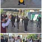 Participan estudiantes de CONALEP Mexicali II en activación física masiva