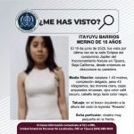 Pesquisa de Itayuyu Barrios Merino de 16 años de edad