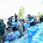 Reconoce UABC labor de bomberos con donativo en especie