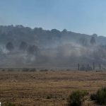 Continua Combate Coordinado a los Incendios Forestales en Tecate