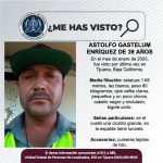 Pesquisa de Astolfo Gastelum Enríquez de 39 años de edad