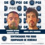 Dos sentencias condenatorias por el delito de robo equiparado de vehículo de motor en Tijuana