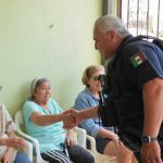 Fortalece Policía Municipal vínculos con vecinos de la colonia Manuel Rivera Anaya