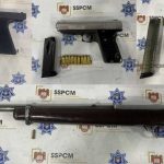 Asegura Policía Municipal a cuatro personas en posesión de armas de fuego