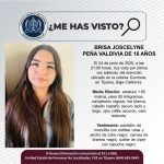 Pesquisa de Brisa Joscelyne Peña Valdivia de 16 años de edad