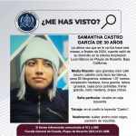 Pesquisa de Samantha Castro García de 30 años de edad