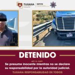 Detienen a trailero que atropelló a oficial de tránsito en Tijuana