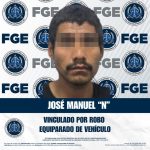Por posesión de vehículo con reporte de robo FGE logra vinculación a proceso