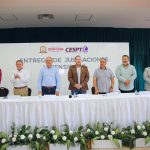 Entrega CESPT y Sindicato de Burócratas Jubilaciones y Pensiones a personal de la paraestatal