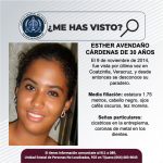 Pesquisa de Esther Avendaño Cárdenas de 30 años de edad