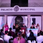 Iluminan el Palacio Municipal con motivo del mes del orgullo LGBTIQ+