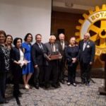 Distinguen a rotario Alejandro Villalvazo por 60 años de servicio