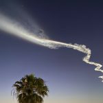 Falcon 9 ilumina el cielo de Tijuana y San Diego: no fue un OVNI, fue SpaceX
