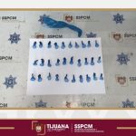 Asegura Policía Municipal de Tijuana a tres personas con sustancias prohibidas