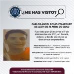 Pesquisa de Carlos Ángel Rojas Velásquez de León de 19 años de edad