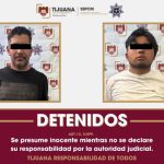 Detiene la Policía Municipal de Tijuana a dos hombres por allanamiento de morada y portación de arma de fuego