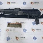 Asegura SSPCM a individuo armado durante recorrido de vigilancia en la carretera escénica