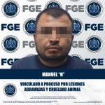 Hombre en prisión preventida por delito de lesiones agravadas por razón de género y crueldad animal