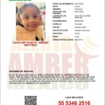 Lanzan Alerta Amber para localizar a pequeña de 3 años desaparecida en Hidalgo