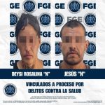 Vinculan a proceso a una mujer y un hombre por narcomenudeo