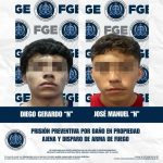 Prisión preventiva para acusados de disparar contra una persona y causar daños a vehículos estacionados