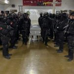 SSPCM rinde homenaje luctuoso al oficial Juan Carlos Acosta Jiménez