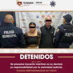 Coordinación entre Policía Municipal y fuerzas federales permite detención de dos personas presuntamente relacionadas con hechos delictivos en Tecate