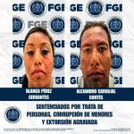 Una mujer y un hombre en prisión por delitos contra menores