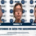 Fiscalía General del Estado detiene a tres personas durante cateo por narcomenudeo