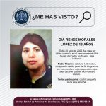 Pesquisa de Gia Renee Morales López de 13 años de edad