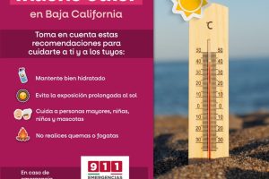 Advierte Protección Civil Estatal riesgo por altas temperaturas el resto de la semana