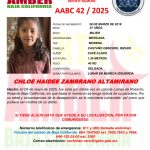 Alerta Amber de Chloe Haideé y José Luis Jr. Zambrano Altamirano de 7 y 4 años de edad