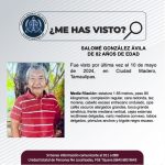 Pesquisa de Salomé González Ávila de 82 años de edad