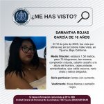 Pesquisa de Samantha Rojas García de 16 años de edad