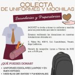 IMJUVET impulsa colecta de uniformes y mochilas para secundarias y preparatorias