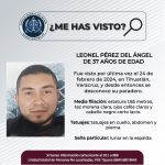 Pesquisa de Leonel Pérez del Ángel de 37 años de edad