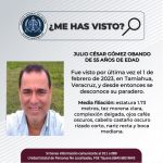 Pesquisa de Julio César Gómez Obando de 55 años de edad